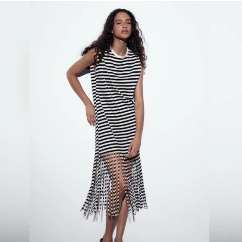 Zara Dress with Fringe